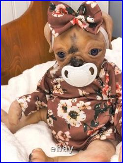 NEW 17 Vintage Sold Out Authentic Princess Pug Reborn Ooak
