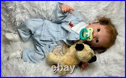 NEW 18.5 Dimitri by Adrie Stoete baby boy withCOA Reborn artist Peg Spencer