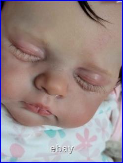 NEW 20 IRYS reborn Baby Doll Art Ooak Weighted And Rooted COA