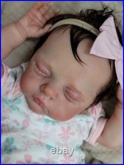 NEW 20 IRYS reborn Baby Doll Art Ooak Weighted And Rooted COA