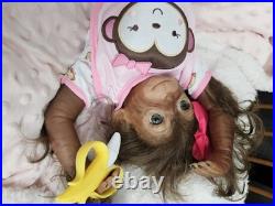 NEW 20 Reborn Monkey Babydoll Alternative Fantasy Collectible Doll