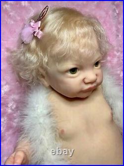 NEW 23 toddler Tobiah girl by Laura Lee Engles COA reborn artist Peg Spencer