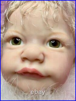 NEW 23 toddler Tobiah girl by Laura Lee Engles COA reborn artist Peg Spencer