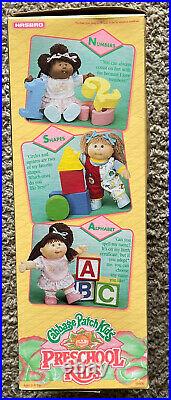 NEW In BOX 1991 Hasbro Cabbage Patch Kids PreSchool Kids Doll #30400 COLORS RED