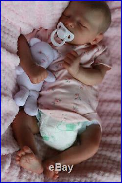 NEW REALISTIC REALBORN BABY JAXSON 5lbs 5oz SUNBEAMBABIES REBORN DOLL GHSP