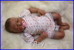 NEW Realistic reborn dolls handmade sleeping baby gift silicon vinyl 22