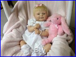NEW SWEET REBORN BABY GIRL COCO MALU, Elisa Marx Doll, Soft Vinyl, HTF