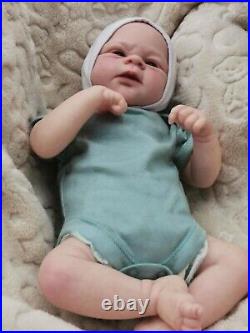 NPK 46CM Full Body Soft Reborn Baby Boy Lifelike Silicon Vinyl Newborn Doll New NPK 46CM Full Body Soft Reborn Baby Boy Lifelike Silicon Vinyl Newborn Doll New