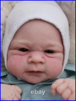 NPK 46CM Full Body Soft Reborn Baby Boy Lifelike Silicon Vinyl Newborn Doll New NPK 46CM Full Body Soft Reborn Baby Boy Lifelike Silicon Vinyl Newborn Doll New