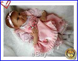 NPK collection Reborn Baby Doll, Vinyl Silicone 22 inch 55 cm Babies Doll, Lifel