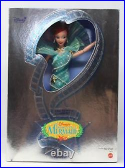 NRFB Mattel Aqua Fantasy Ariel Barbie Doll Disney The Little Mermaid #17827 VTG