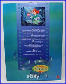 NRFB Mattel Aqua Fantasy Ariel Barbie Doll Disney The Little Mermaid #17827 VTG