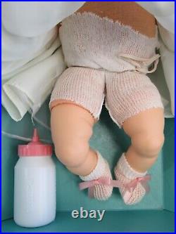 NRFB Vtg 1960s Horsman 18 Softee Tears Blonde Large Baby Doll Irene Szor #4553