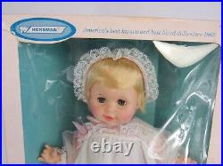 NRFB Vtg 1960s Horsman 18 Softee Tears Blonde Large Baby Doll Irene Szor #4553