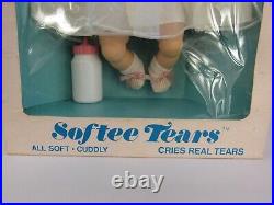 NRFB Vtg 1960s Horsman 18 Softee Tears Blonde Large Baby Doll Irene Szor #4553