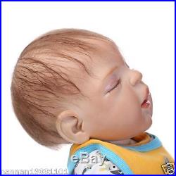 New 23Full Body Silicone Reborn Baby Doll Real Life Newborn Baby Boys gifts