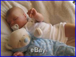 New 7lbs Reborn Toddler Baby Boy Doll & Gift Bag Donna Rubert Sunbeambabies Ghsp