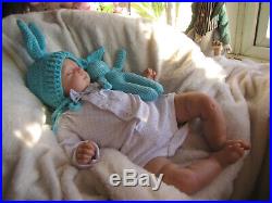 New 7lbs Reborn Toddler Baby Boy Doll & Gift Bag Donna Rubert Sunbeambabies Ghsp