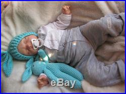 New 7lbs Reborn Toddler Baby Boy Doll & Gift Bag Donna Rubert Sunbeambabies Ghsp