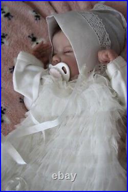 New Dawn Nursery reborn vinyl doll baby girl Indie by LLEGail CareyOOAK