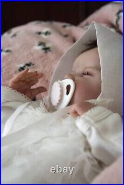 New Dawn Nursery reborn vinyl doll baby girl Indie by LLEGail CareyOOAK