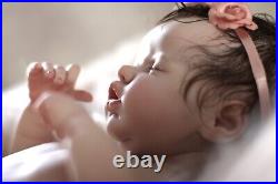 New Dawn Nursery reborn vinyl doll baby girl Indie by LLEGail CareyOOAK