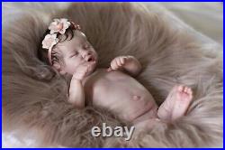 New Dawn Nursery reborn vinyl doll baby girl Indie by LLEGail CareyOOAK