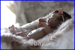 New Dawn Nursery reborn vinyl doll baby girl Indie by LLEGail CareyOOAK