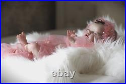 New Dawn Nursery reborn vinyl doll baby girl Indie by LLEGail CareyOOAK