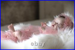 New Dawn Nursery reborn vinyl doll baby girl Indie by LLEGail CareyOOAK