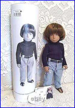 New Gotz 16.5 Sasha Serie Gregor Doll With Tube