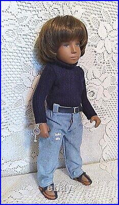 New Gotz 16.5 Sasha Serie Gregor Doll With Tube