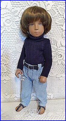 New Gotz 16.5 Sasha Serie Gregor Doll With Tube