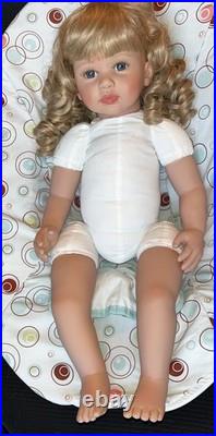 New Reborn Baby Doll 24 Toddler Girl withextras Wants a home for Christmas