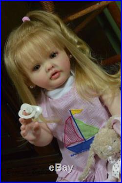 New Release Reborn Doll Baby Girl Standing Toddler Betty by Natali Blick LE