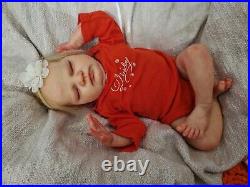 New Sculpt Quinlyn Reborn Baby Doll Bonnie Brown & Adrie Stoete REALISTIC COA