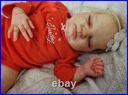 New Sculpt Quinlyn Reborn Baby Doll Bonnie Brown & Adrie Stoete REALISTIC COA