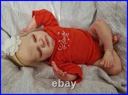 New Sculpt Quinlyn Reborn Baby Doll Bonnie Brown & Adrie Stoete REALISTIC COA