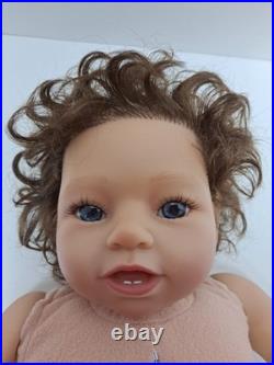 New realistic reborn doll 20 inch baby girl with sounds, breath, and heartbeat