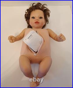 New realistic reborn doll 20 inch baby girl with sounds, breath, and heartbeat