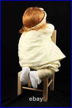 Newborn Baby Girl Custom Vinyl Artist Reborn Realistic Berenguer Doll Red Hair