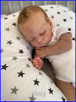 Newborn Reborn Baby Boy David (Tina Kewy) By UK Artist Sara Jeffery