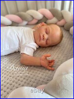 Newborn Reborn Baby Boy David (Tina Kewy) By UK Artist Sara Jeffery