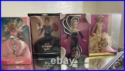 Nib Unopened Anniversary Edition Barbie Lot Of Four