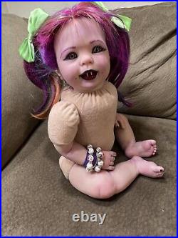 OOAK Baby Vampire Reborn Doll