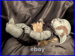 OOAK Gargoyle Alternative Peaches Reborn Doll Weighted