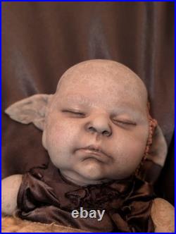 OOAK Gargoyle Alternative Peaches Reborn Doll Weighted
