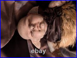 OOAK Gargoyle Alternative Peaches Reborn Doll Weighted