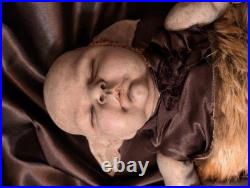 OOAK Gargoyle Alternative Peaches Reborn Doll Weighted