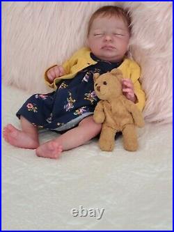 OOAK Reborn Doll Claudia Asleep By Bountiful Baby (please read description)